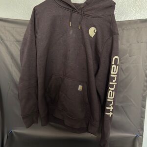 Carhartt Men's Dark Brown Hoodie